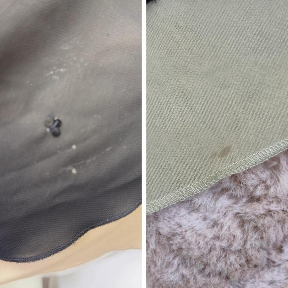 sheer layered cami top with black sequin mesh overlay, soft chiffon underlayer - Picture 7 of 7